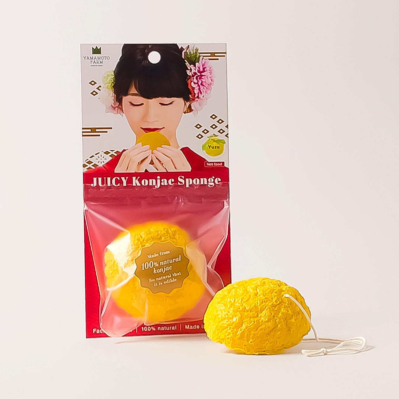 JUICY Konjac Sponge (Yuzu)