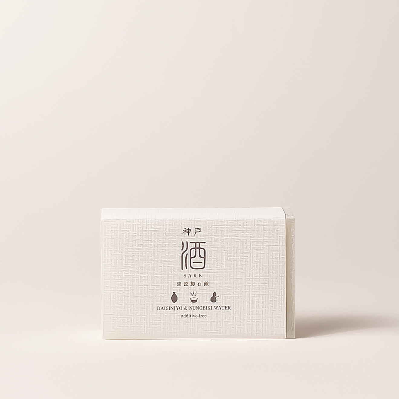 Japanese Soap Bar, 3.2 oz, Sake, Eco Friendly Bar Soap